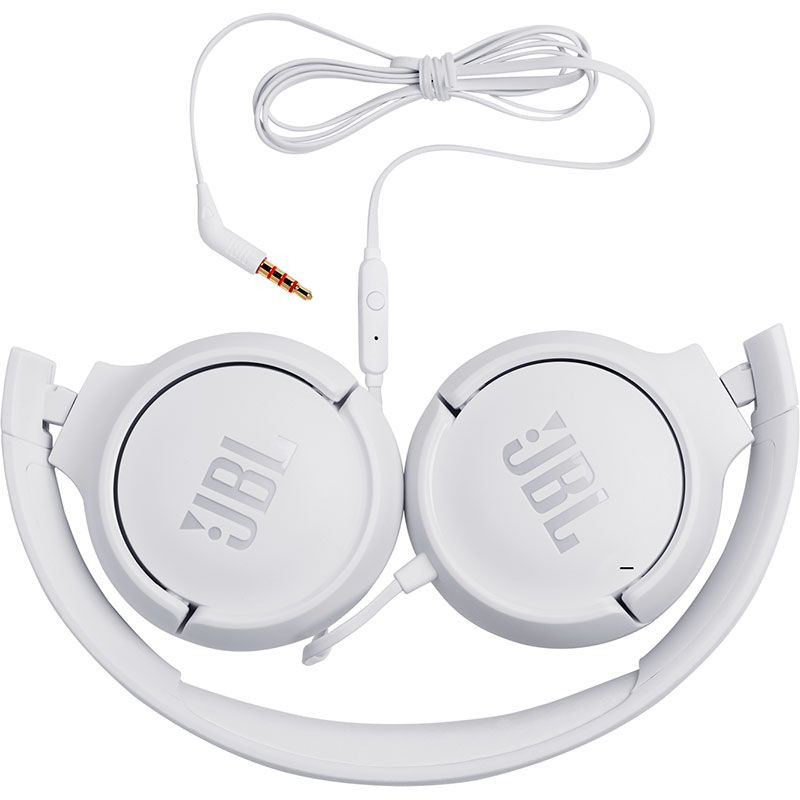 Наушники JBL T500 White (JBLT500WHT)  Фото №2