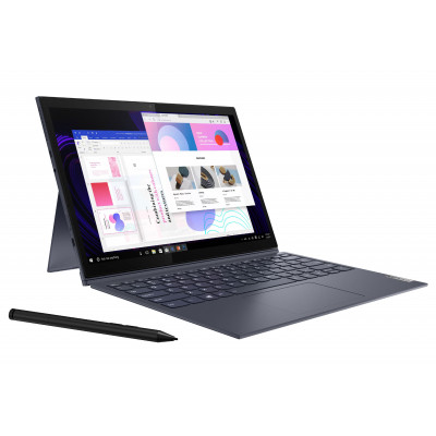 Планшет Lenovo Yoga Duet 7 13WQHD AG Touch/Intel i5-1135G7/8/256F/W10P/Grey (82MA004GRA)  Фото №1