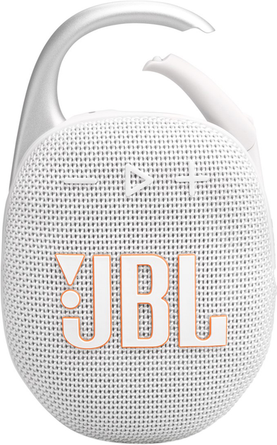 Портативна колонка JBL Clip 5 White (JBLCLIP5WHT)