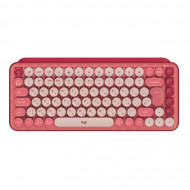 Клавіатура Logitech POP Keys Wireless Mechanical Keyboard UA Rose (920-010737)