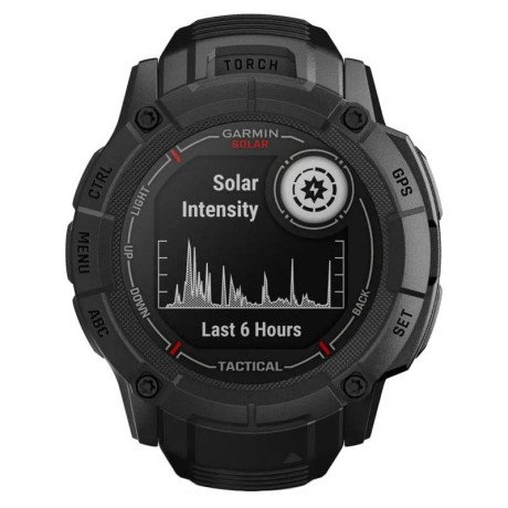 Смарт-годинник Garmin Instinct 2X Solar - Tactical Edition Black (010-02805-13/03/74)  Фото №0