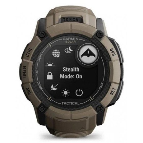 Смарт-годинник Garmin Instinct 2X Solar - Tactical Edition Coyote Tan (010-02805-12/02/64)  Фото №3