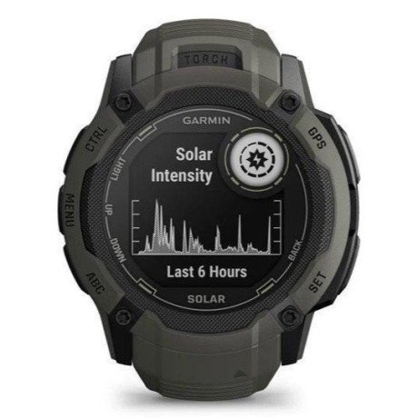 Смарт-годинник Garmin Instinct 2X Solar Moss (010-02805-15/05)  Фото №0
