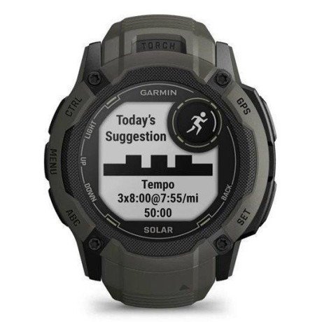 Смарт-годинник Garmin Instinct 2X Solar Moss (010-02805-15/05)  Фото №2