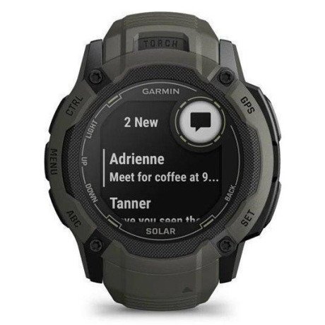 Смарт-годинник Garmin Instinct 2X Solar Moss (010-02805-15/05)  Фото №3