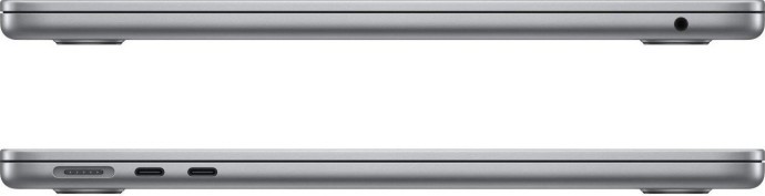 Ноутбук Apple MacBook Air 13,6&quot; M2 Space Gray 2022 (Z15S000CT, Z15S00147)  Фото №2