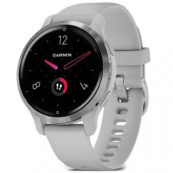 Смарт-годинник Garmin Venu 2S Silver Stainless Steel Bezel with Mist Gray Case and Silicone Band (010-02429-12/02) 