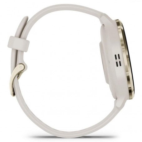 Смарт-годинник Garmin Venu 3S Soft Gold S. Steel Bezel with Ivory Case and S. Band (010-02785-04)  Фото №3