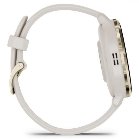 Смарт-годинник Garmin Venu 3S Soft Gold S. Steel Bezel with Ivory Case and S. Band (010-02785-04)  Фото №3