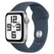 Смарт-часы Apple Watch SE 2 GPS 40mm Silver Aluminium Case with Storm Blue Sport Band S/M (MRE13)