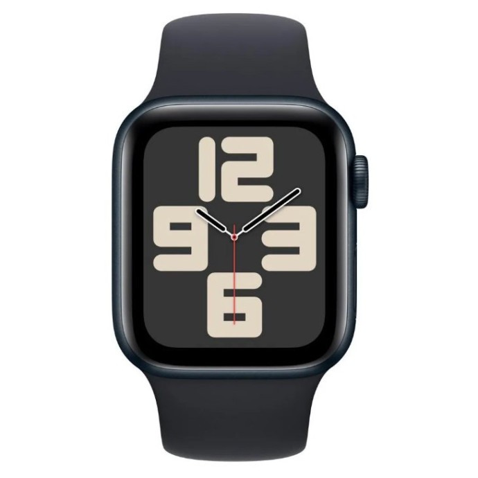 Смарт-годинник Apple Watch SE 2 GPS 40mm Midnight Aluminium Case with Midnight Sport Band S/M (MR9X3)  Фото №1