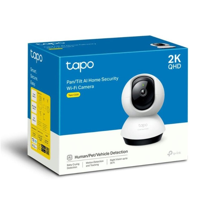 IP-камера відеоспостереження TP-Link Tapo C220  Фото №1