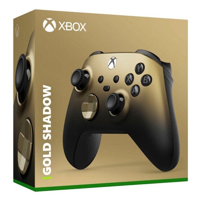 Геймпад Microsoft Xbox Series X | S Wireless Controller Gold Shadow Special Edition (QAU-00121)  Фото №3
