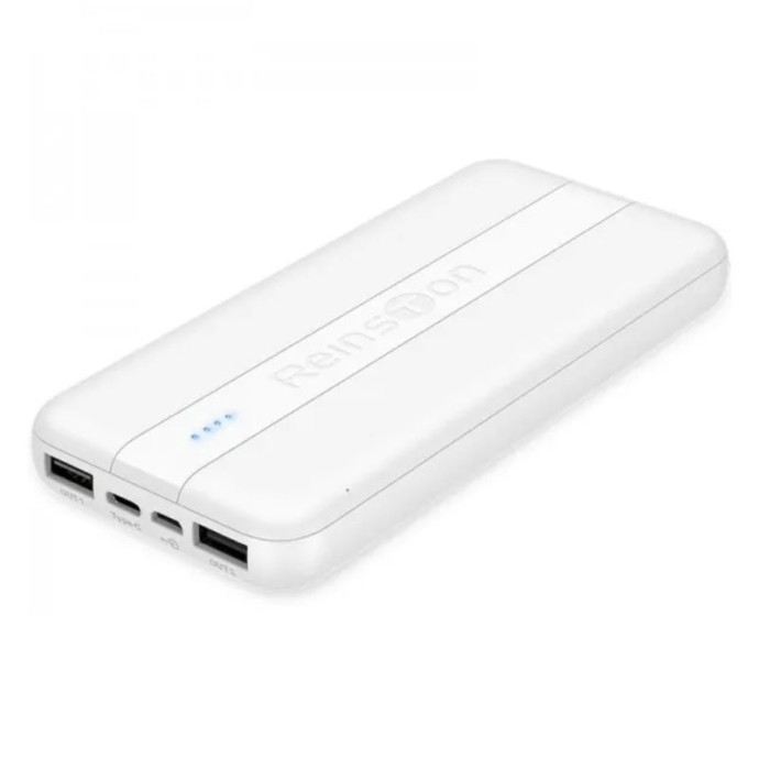 Зовнішній акумулятор (павербанк) Reinston EPB026 10000mah 10W