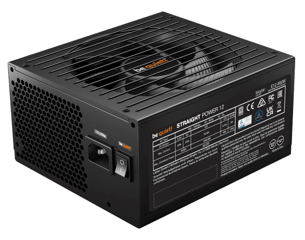 Блок живлення be quiet! Straight Power 12 850W (BN337)  Фото №0