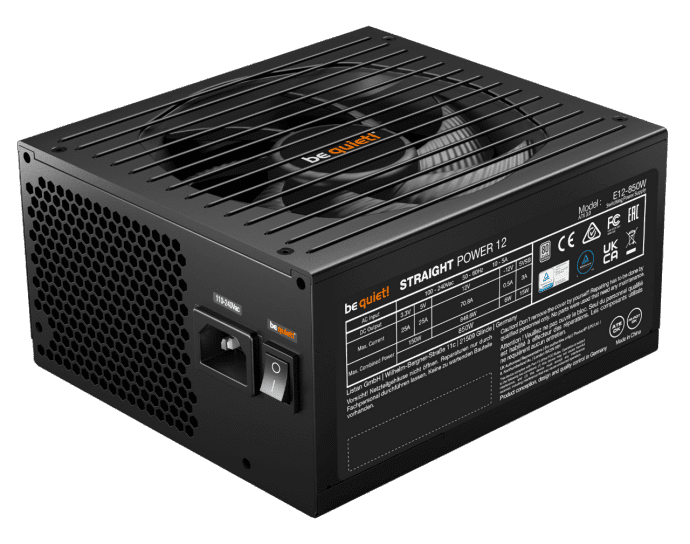 Блок живлення be quiet! Straight Power 12 850W (BN337)  Фото №0