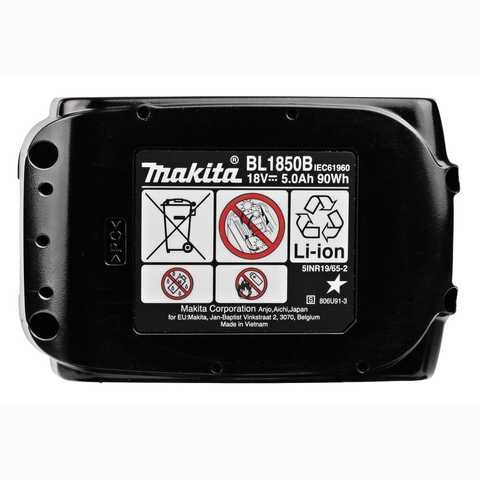 Акумулятор для електроінструменту Makita BL1850B (632F15-1)  Фото №3
