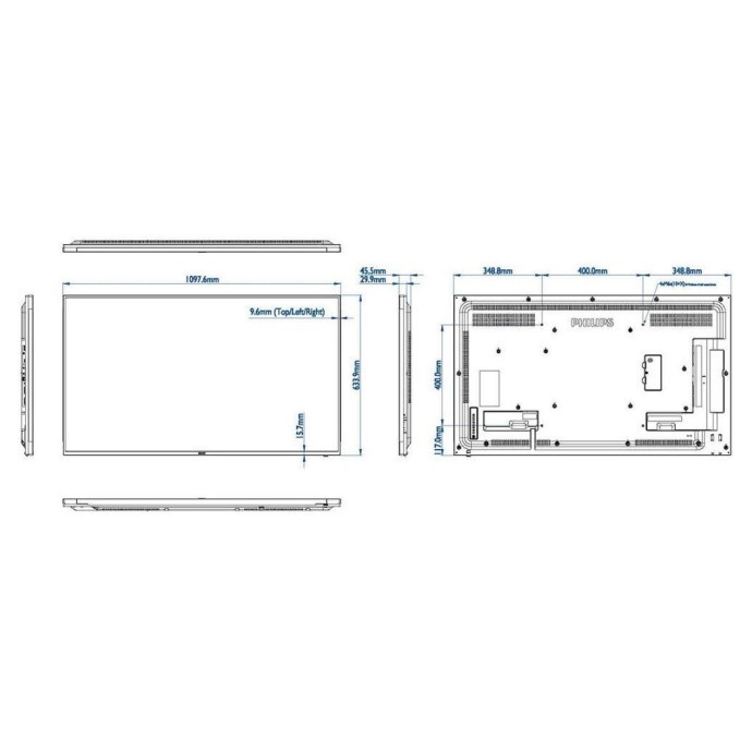 Информационный дисплей Philips D-Line 49BDL4031D/00  Фото №1
