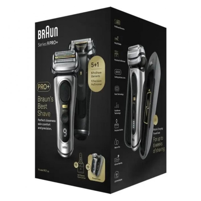 Электробритва мужская Braun Series 9 Pro+ 9577cc  Фото №3