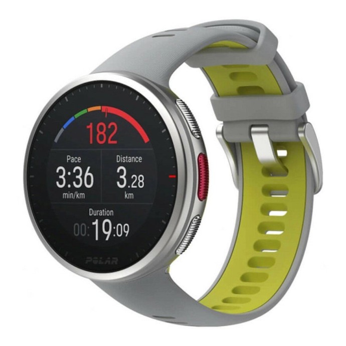Спортивний годинник Polar Vantage V2 Greу lime M/L (90083651)  Фото №1