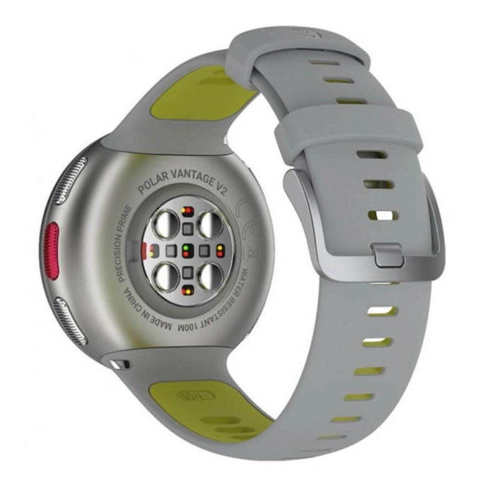 Спортивний годинник Polar Vantage V2 Greу lime M/L (90083651)  Фото №2