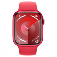 Смарт-годинник Apple Watch Series 9 GPS 45mm PRODUCT RED Alu. Case w. PRODUCT RED Sport Band - M/L (MRXK3) 