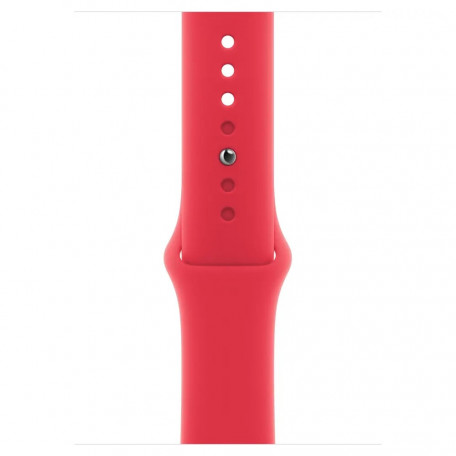 Смарт-годинник Apple Watch Series 9 GPS 45mm PRODUCT RED Alu. Case w. PRODUCT RED Sport Band - M/L (MRXK3)  Фото №1