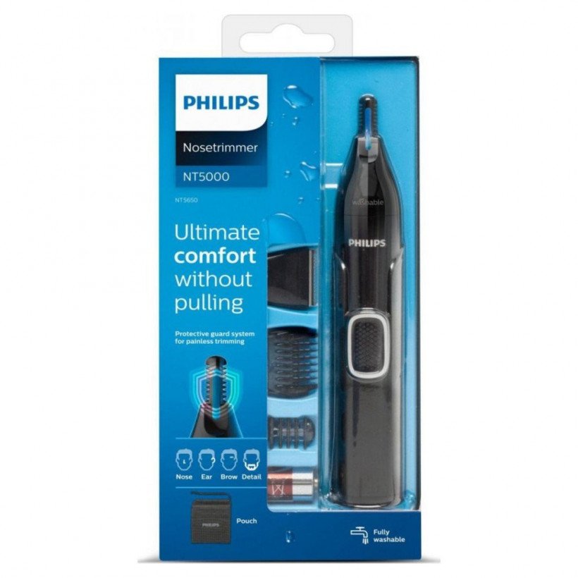 Тример для брів, носа і вух Philips NT5650/16  Фото №3
