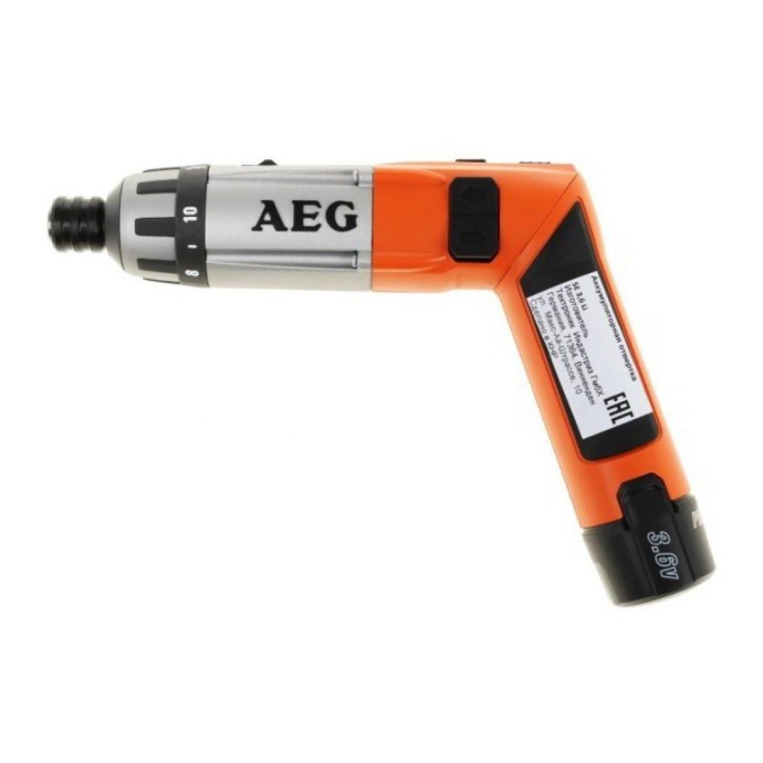 Аккумуляторная отвертка AEG SE3.6LI (4935413165)  Фото №0