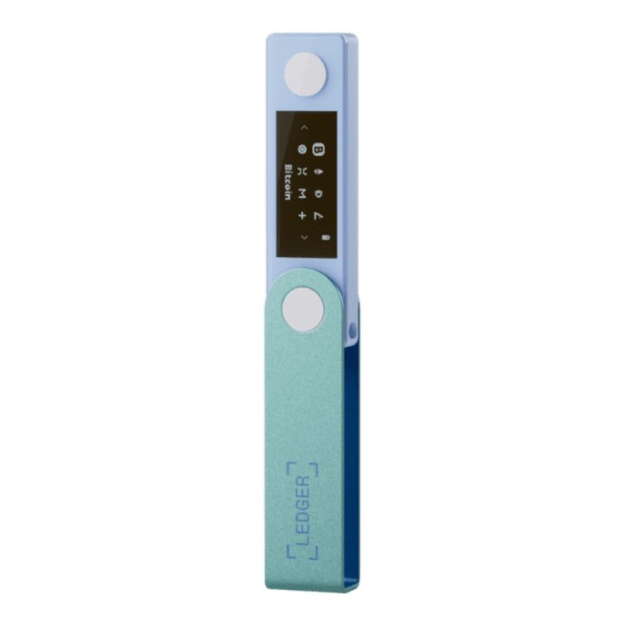 Аппаратный криптокошелек Ledger Nano X Pastel Green