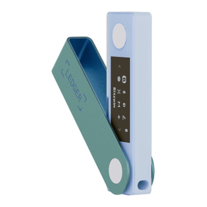 Аппаратный криптокошелек Ledger Nano X Pastel Green  Фото №0