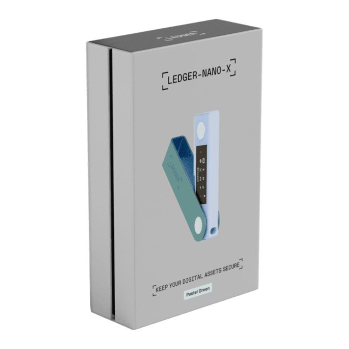 Аппаратный криптокошелек Ledger Nano X Pastel Green  Фото №3