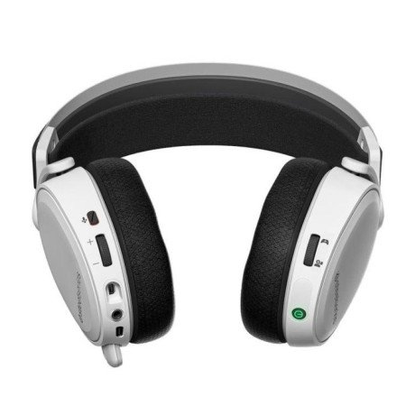 Наушники с микрофоном SteelSeries Arctis 7+ White (61461)  Фото №1