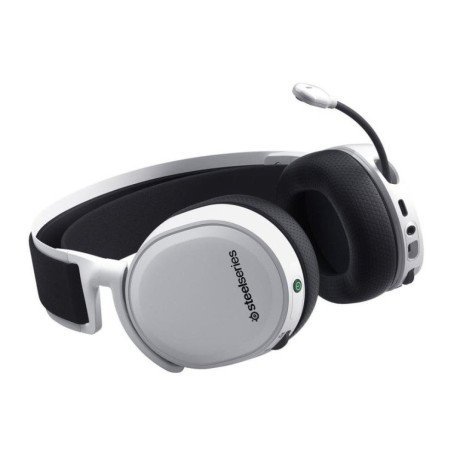 Наушники с микрофоном SteelSeries Arctis 7+ White (61461)  Фото №3