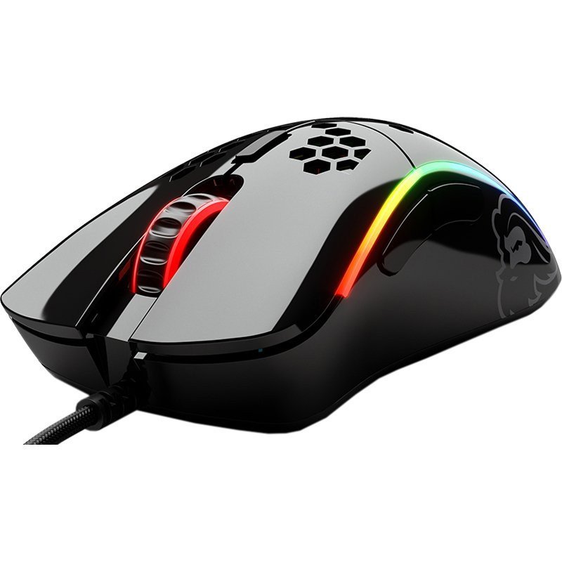 Мышка Glorious Model D Minus Glossy Black (GLO-MS-DM-GB)  Фото №0