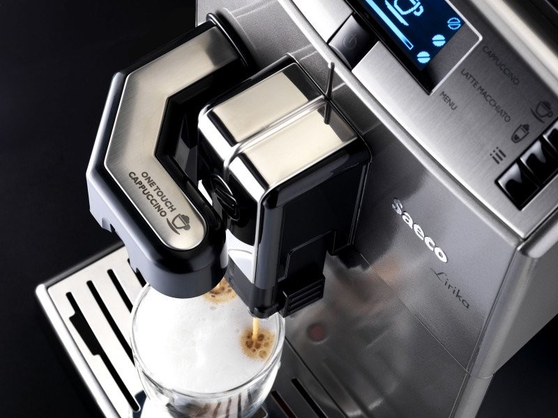 Кофемашина автоматическая Saeco Lirika One Touch Cappuccino (RI9851/01)  Фото №3