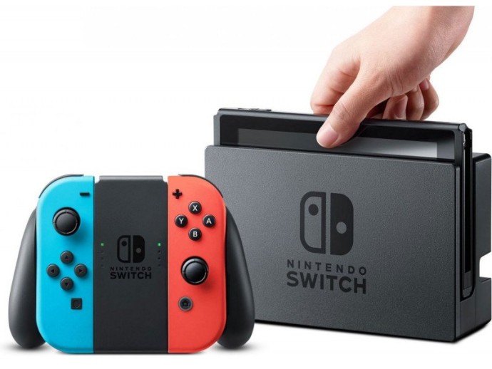 Игровая приставка Nintendo Switch V2 with Gray Joy Con  Фото №0
