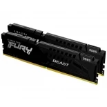 Пам'ять для настільних комп'ютерів Kingston FURY DDR5 16 GB (2x8GB) 5200 MHz Beast (KF552C40BBK2-16) 