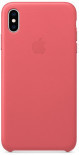 Чехол для смартфона Apple iPhone XS Max Leather Case - Peony Pink (MTEX2) 