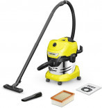 Профессиональный пылесос Karcher WD 4 S V-20/5/22 (1.628-250.0)