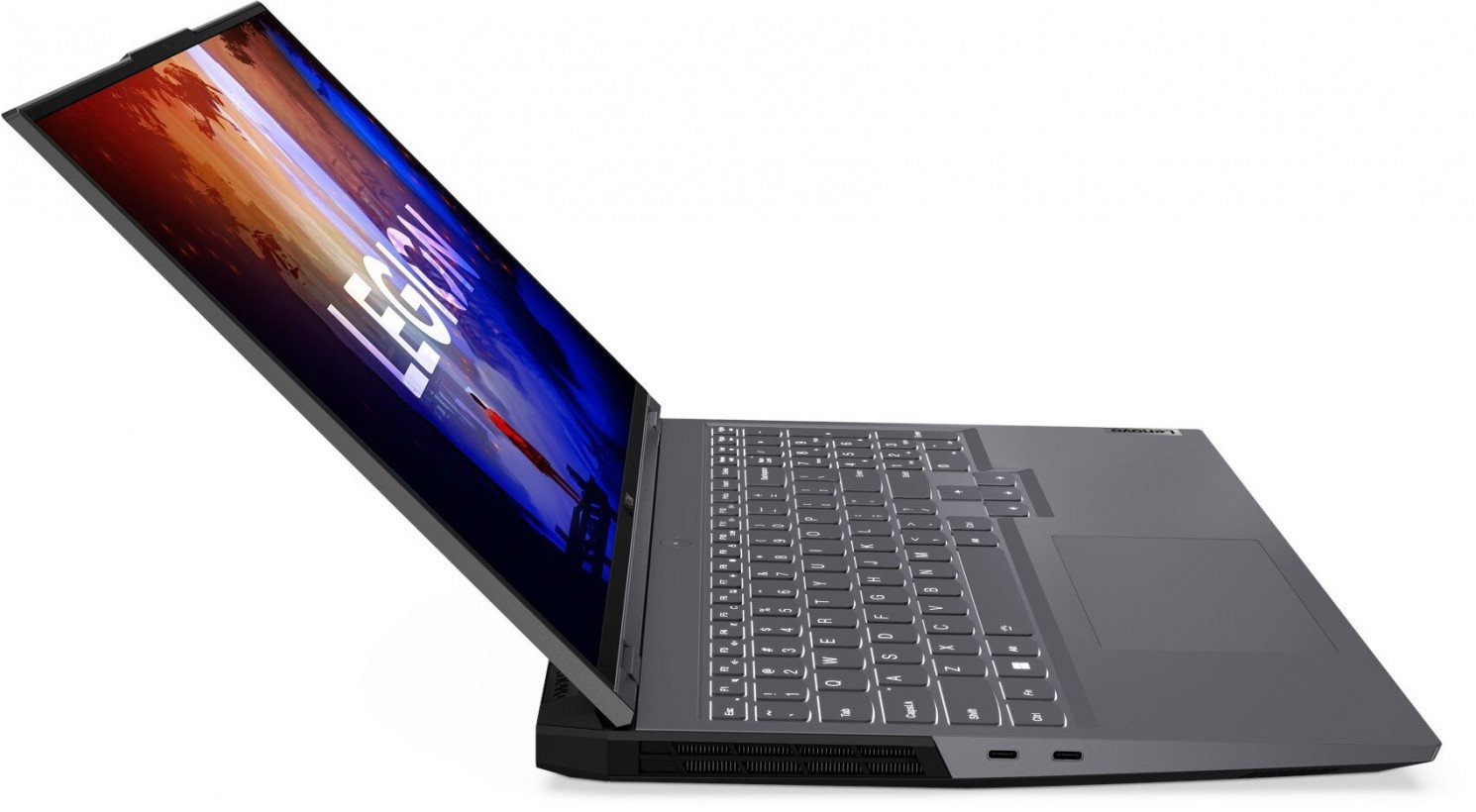 Ноутбук Lenovo Legion 5 Pro 16ARH7H Storm Grey (82RG00DNRM)  Фото №2