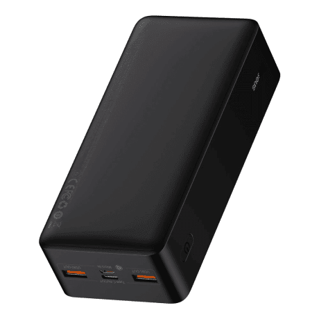 Внешний аккумулятор (павербанк) Baseus Bipow Digital Display Powerbank 20W 30000mAh Black (PPDML-N01, PPBD050401)  Фото №1