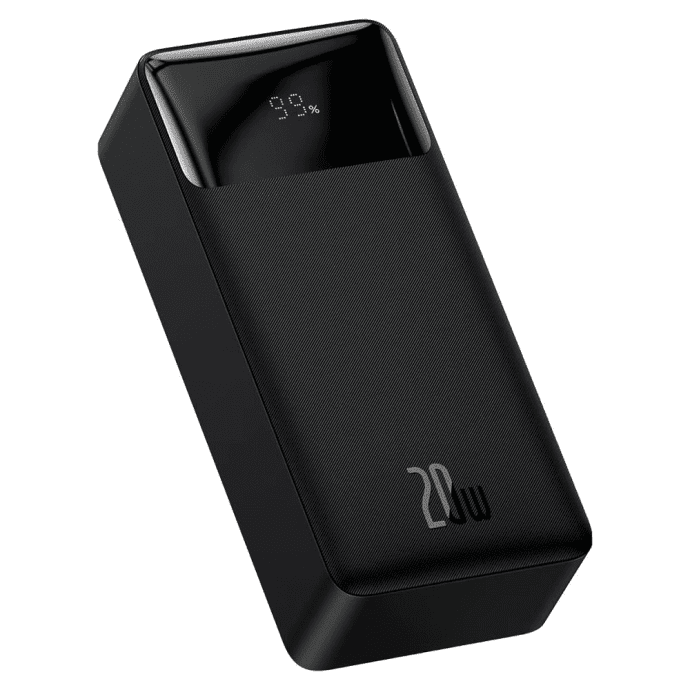 Зовнішній акумулятор (павербанк) Baseus Bipow Digital Display Powerbank 20W 30000mAh Black (PPDML-N01, PPBD050401)