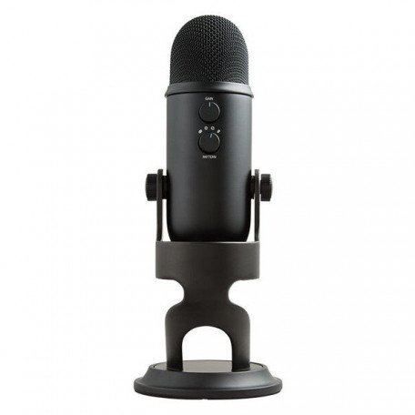 Микрофон студийный/ для ПК Blue Microphones Yeti Blackout  Фото №0