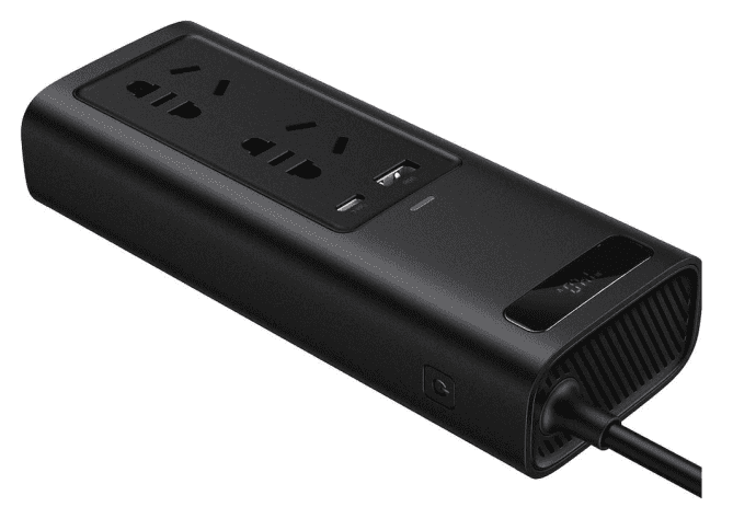 Преобразователь DC-AC Baseus In-Car Inverter 150W Black (CRNBQ-A01)  Фото №1