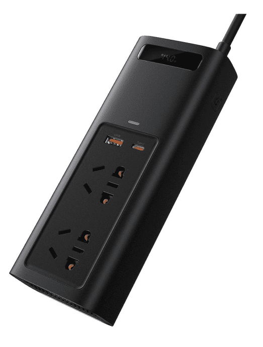 Преобразователь DC-AC Baseus In-Car Inverter 150W Black (CRNBQ-A01)  Фото №2