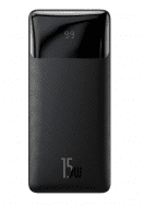 Зовнішній акумулятор (павербанк) Baseus Bipow Digital Display Powerbank 15W 30000mAh Black (PPDML-K01, PPBD050201)