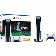 Ігрова консоль Sony PlayStation 5 Blu-ray Edition 825GB + EA SPORTS FC 24 Bundle (ваучер на скачування) 