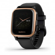 Смарт-годинник Garmin Venu Sq Music Edition Rose Gold/Black Case and Silicone Band (010-02426-05/15) 