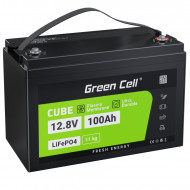 Aккумулятор Green cell LiFePO4 12v 100ah (CAV05) 